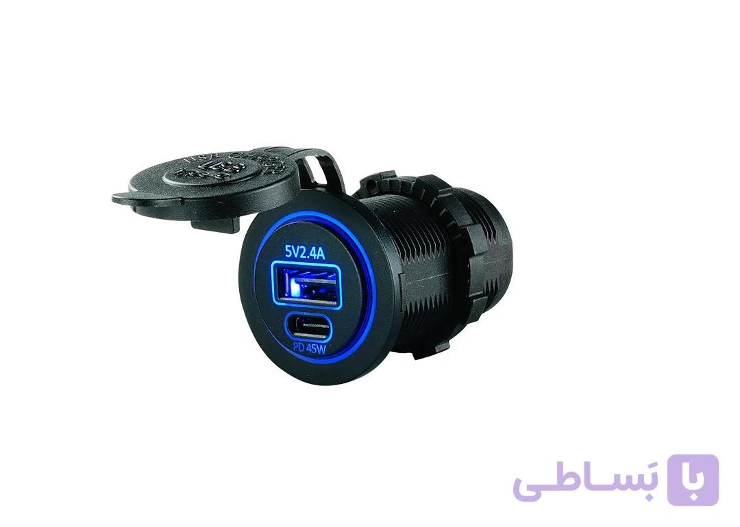 مبدل شارژر USB (تايپC) — تصویر 1