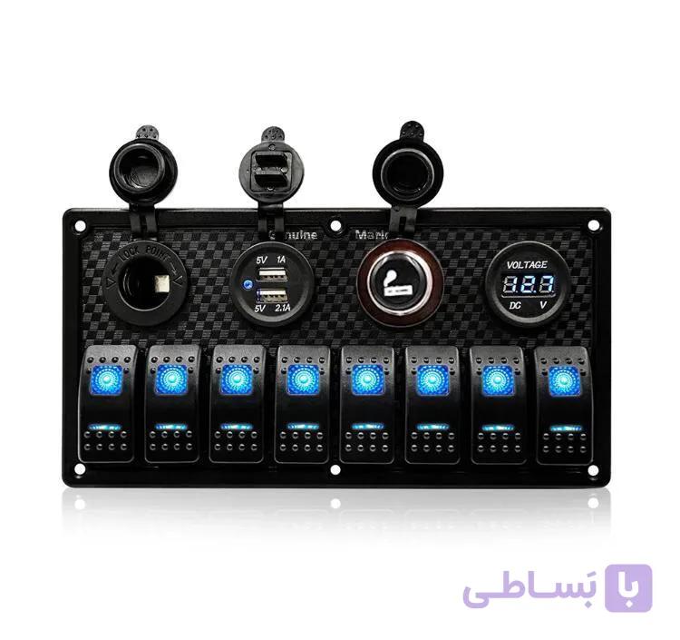 کنترل پنل و شارژر 8 کليد GM — تصویر 1