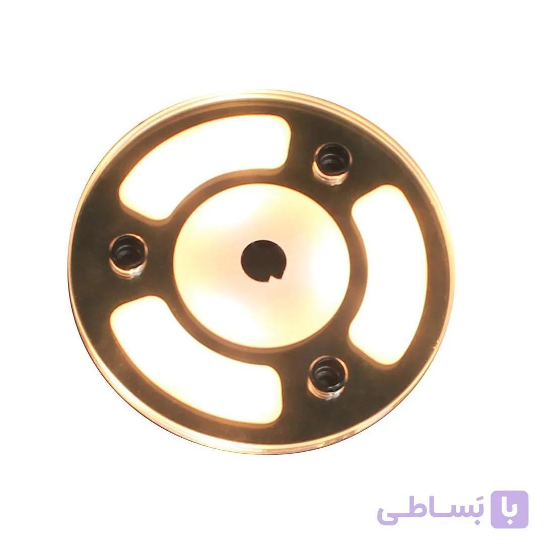 چراغ سقفي گرد دكوراتيو كليددار 3 وات — تصویر 1