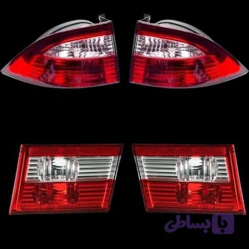 مدار چراغ خطر عقب سمند LX بسته 4 تایی
