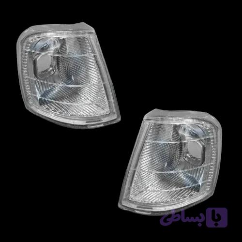 چراغ راهنما پژو 405 شفاف جفت