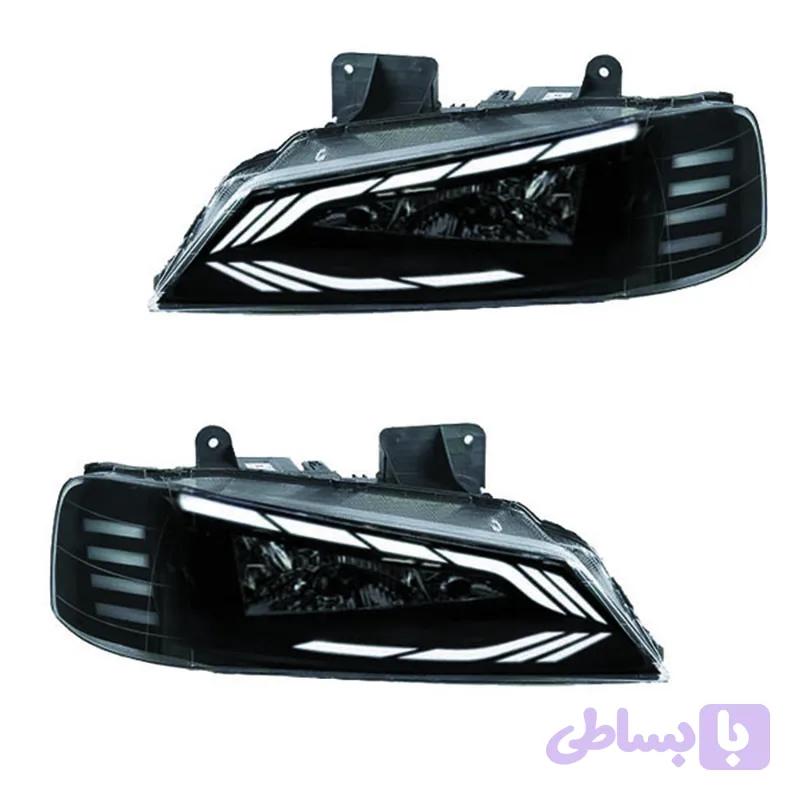 چراغ جلو اسپرت پژو پارس مدل S 0103 جفت — تصویر 1