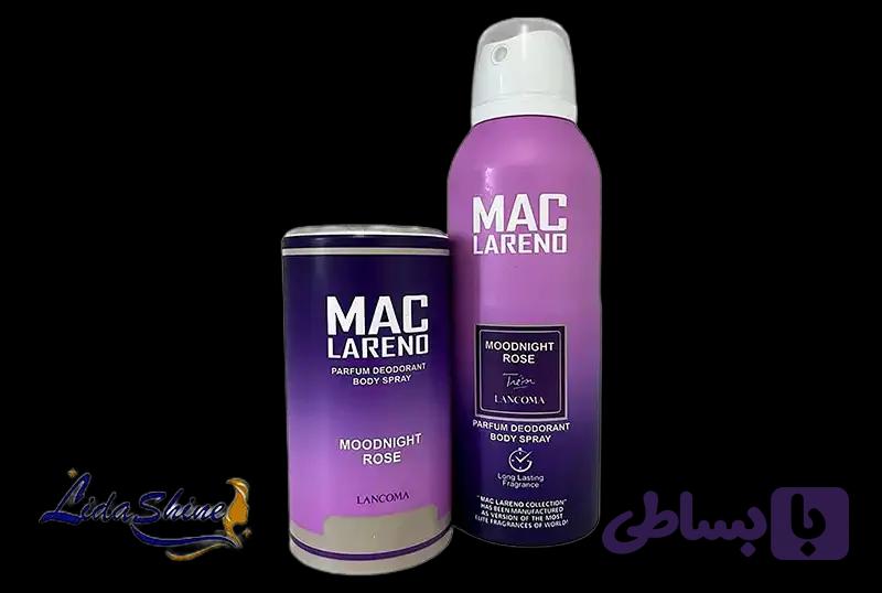 مک لارنو اسپری خوشبوکننده ی بدن مدل میدنایت رز 200 میل