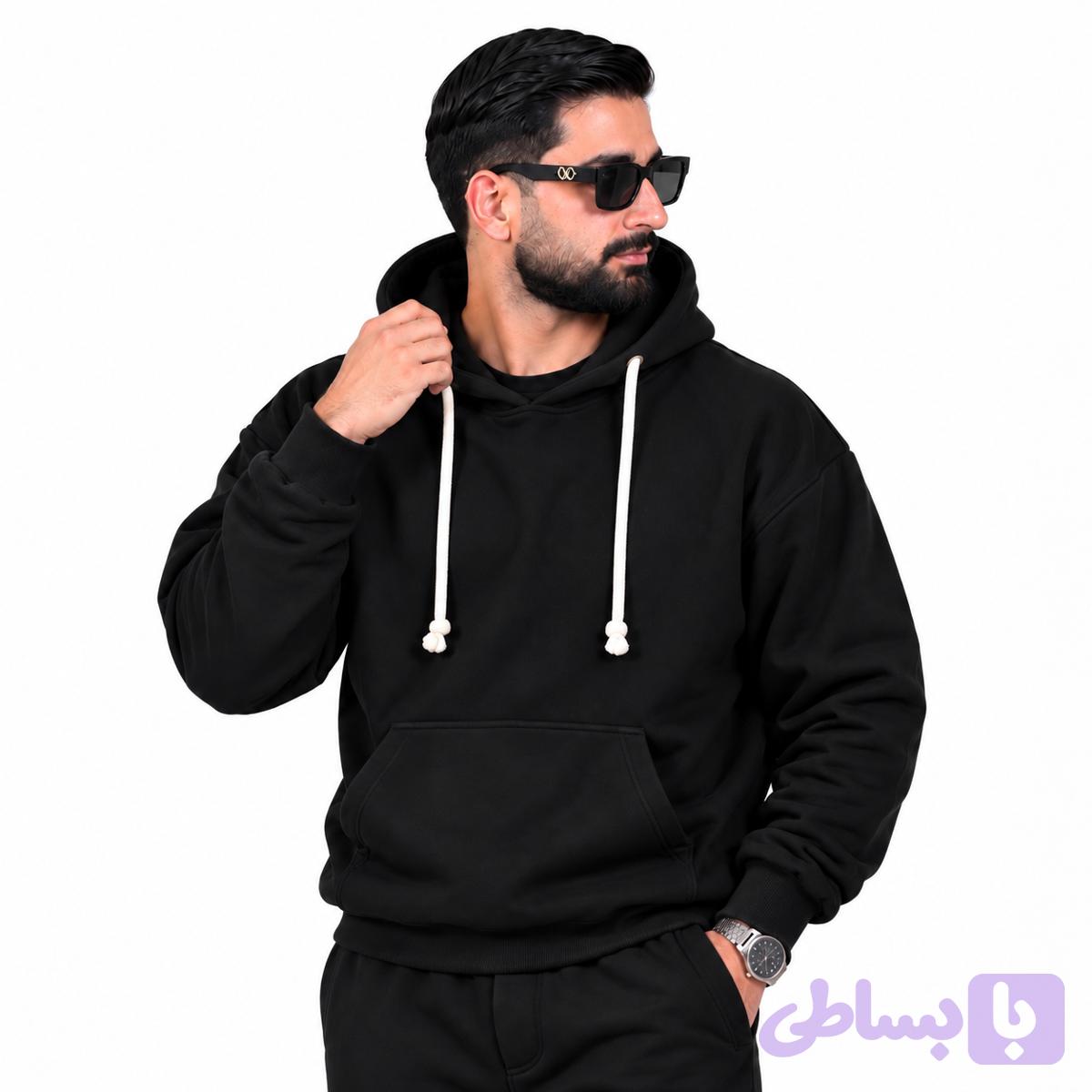 هودی بیسیک / سه نخ پنبه — تصویر 1