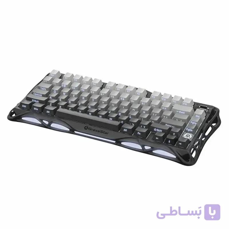 کیبورد مخصوص بازی گراوا استار مدل Mercury K1 — تصویر 1
