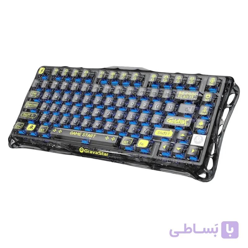 کیبورد گیمینگ گراواستار مدل Mercury K1 Lite — تصویر 1