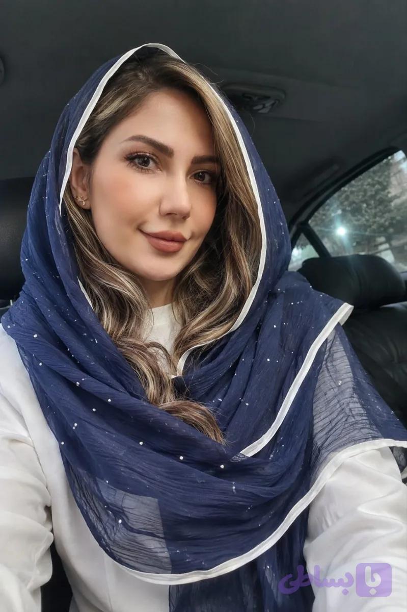 شال حریر مرصده — تصویر 1