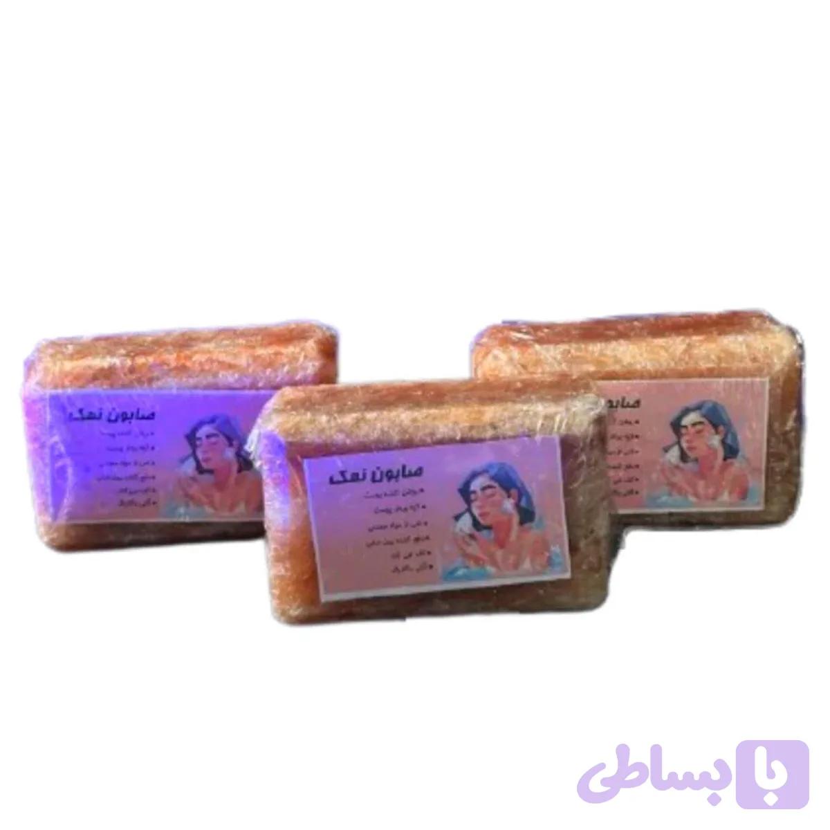 صابون نمک پک 3 عددی — تصویر 1
