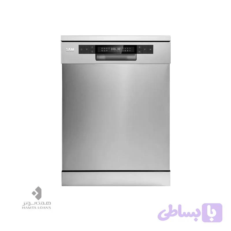 ظرفشویی سام مدل DW-186 – سیلور