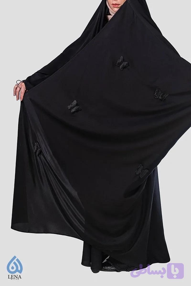 چادر مدل پروانه ای برجسته — تصویر 1