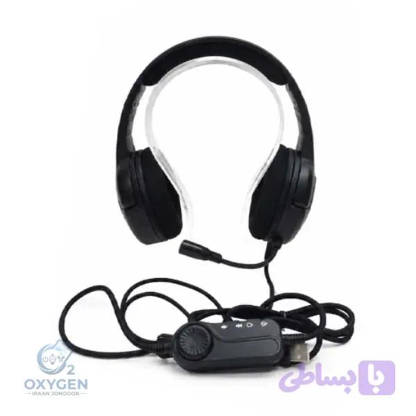 هدست گیمینگ اکسیژن مدل A16 RGB — تصویر 1