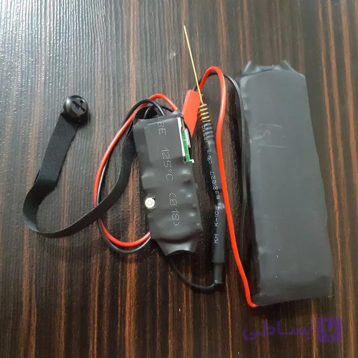 دوربین مخفی فلتی وای فای پیچی – دکمه ای — تصویر 1