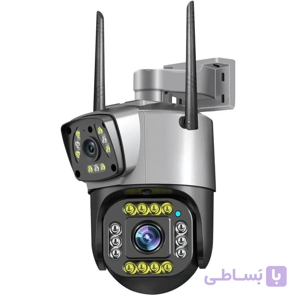 دوربین تحت شبکه سیمکارت خور حرفه ای دو لنز V380PRO 4G ا V380 PRO 4G DUAL