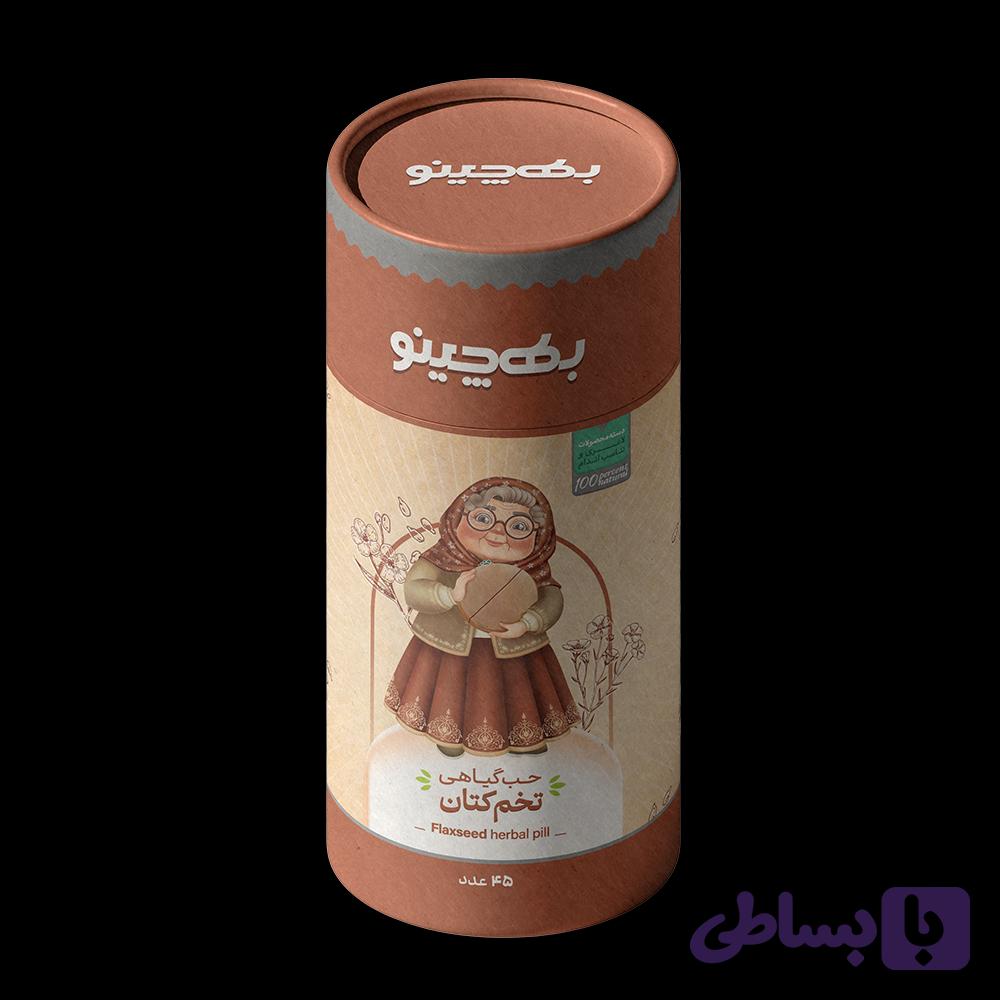 قرص گیاهی تخم کتان — تصویر 1