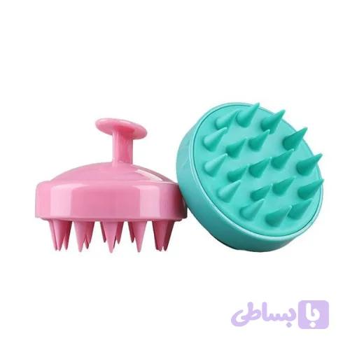 برس سیلیکونی کف سر