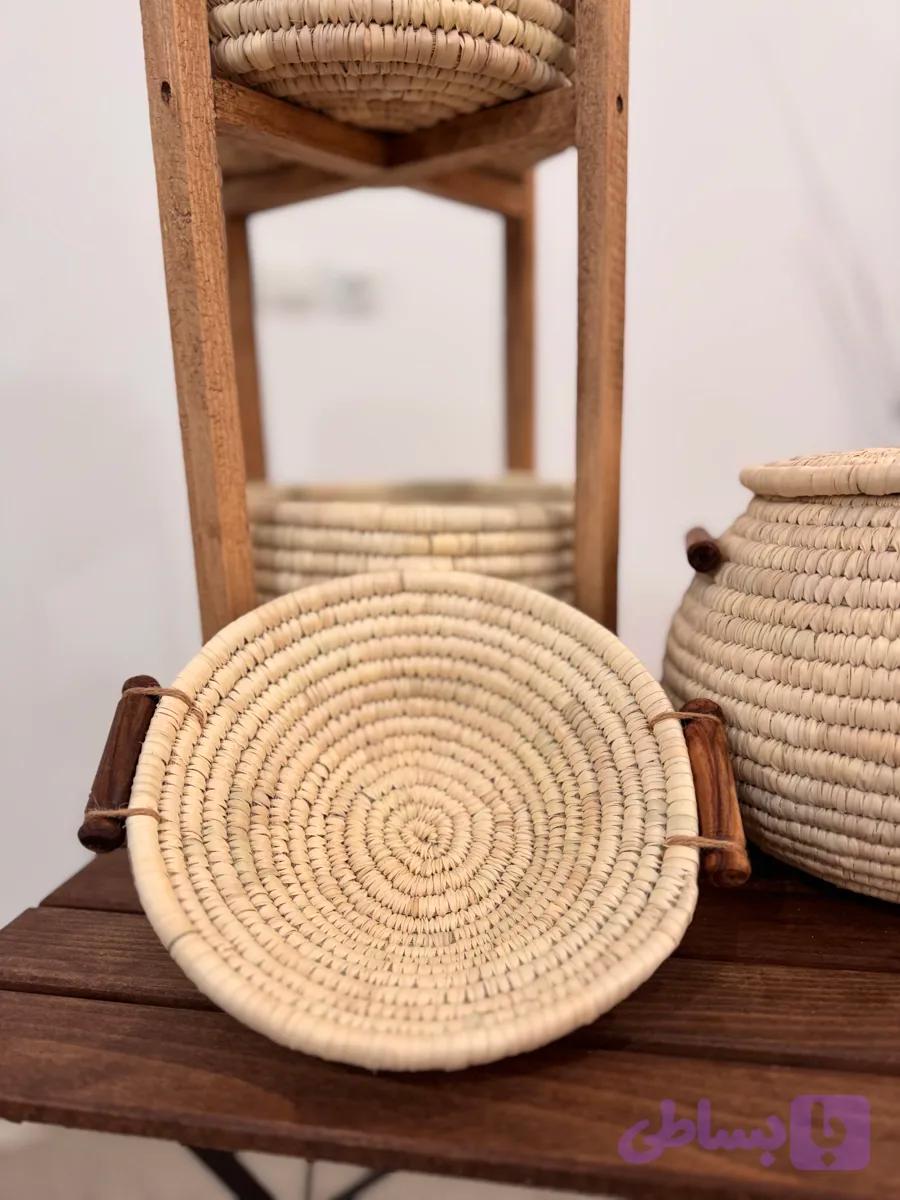 سبدمیوه دسته چوبی