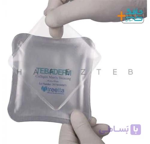 پانسمان ماتریکس کلاژن، طبادرم (TEBADERM – Collagen Matrix Dressing) — تصویر 1