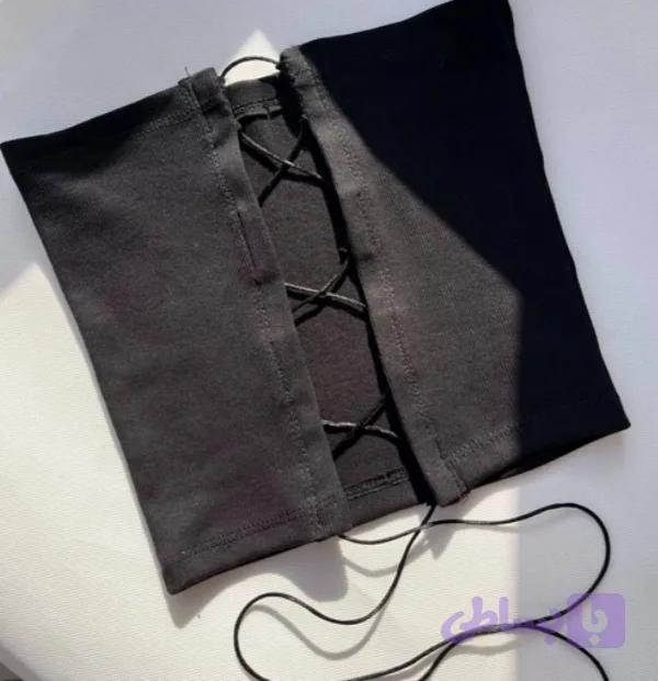 کراپ دکلته پشت بندی