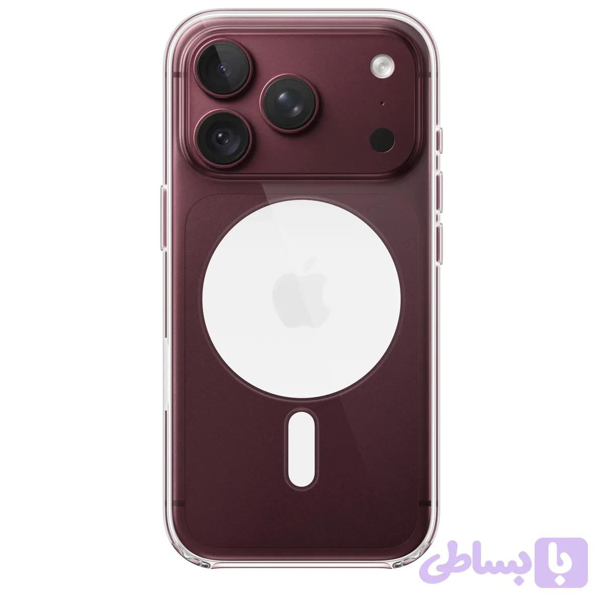 قاب اورجینال آیفون ۱۸ پرو اپل Apple Clear Case with MagSafe — تصویر 1