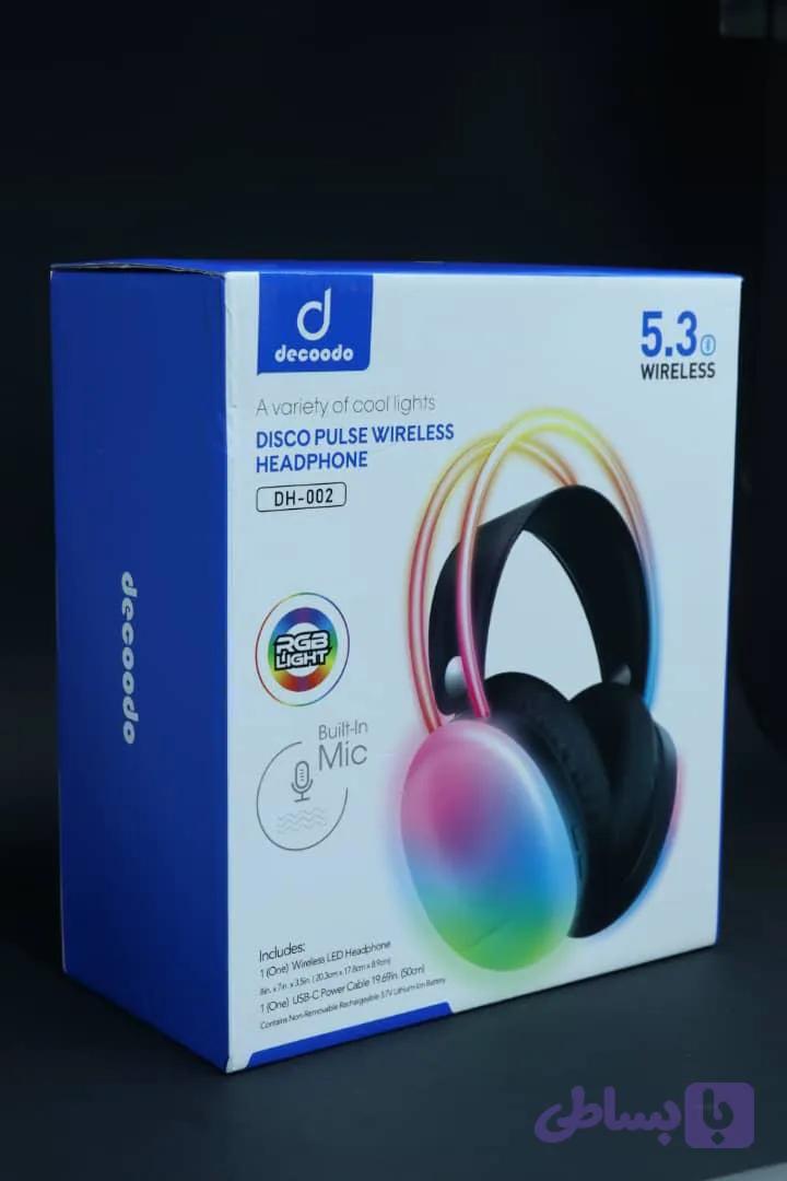 هدفون RGB وایرلس دکودو DH 002