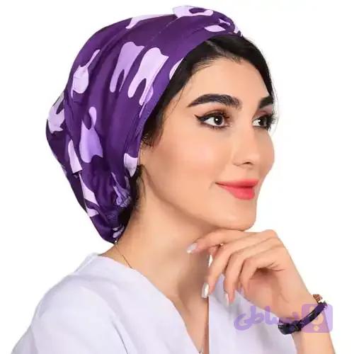 کلاه حجاب طرحدار 164 — تصویر 1