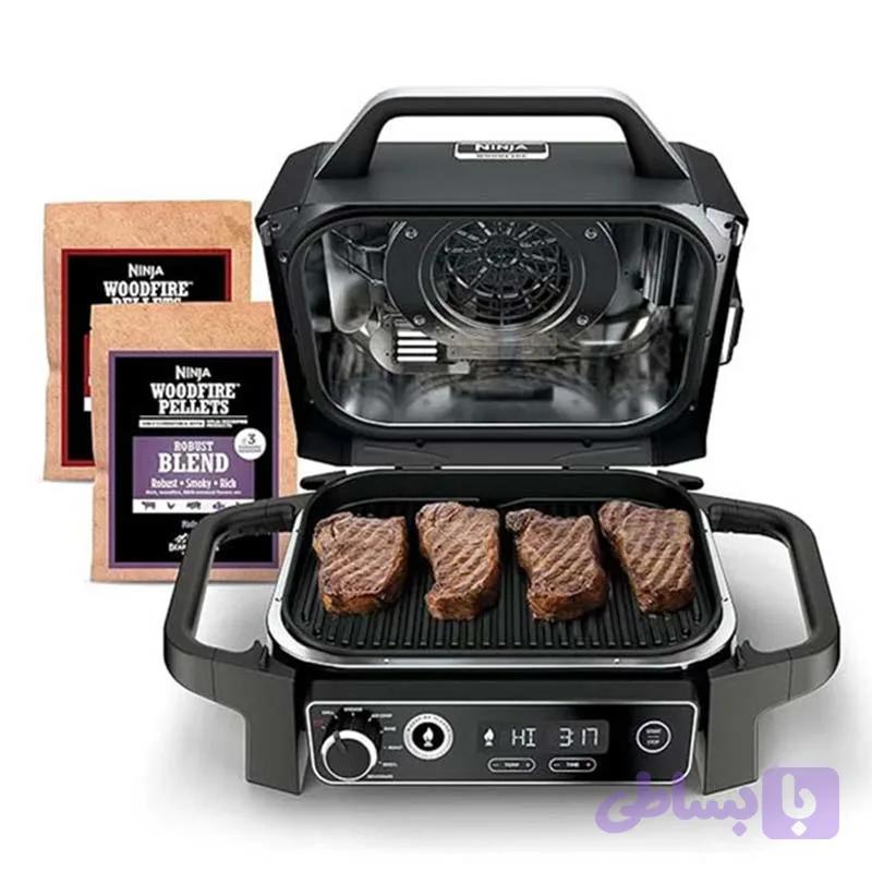 گریل و باربیکیو برقی نینجا Woodfire مدل OG701 — تصویر 1