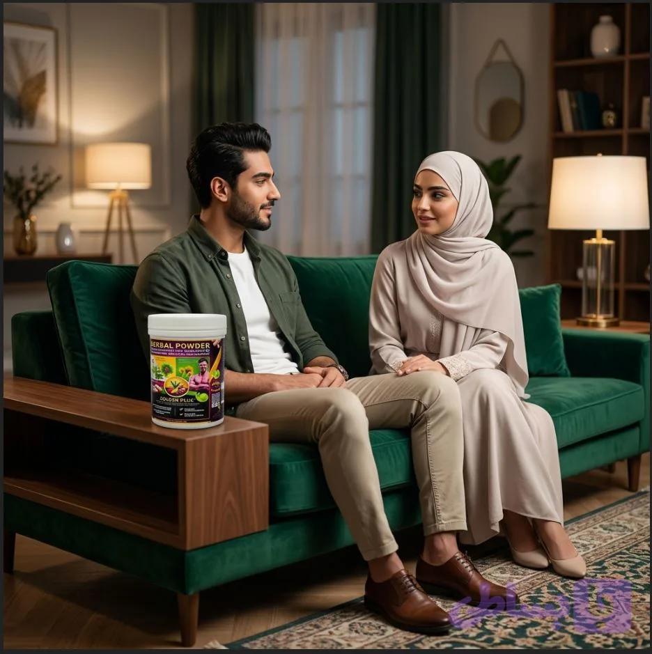 پودر 12 گیاه گلدن پلاس golden plus ویژه آقایان