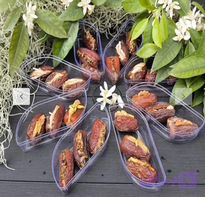 خرمای پیارم با مغز پسته تازه — تصویر 1