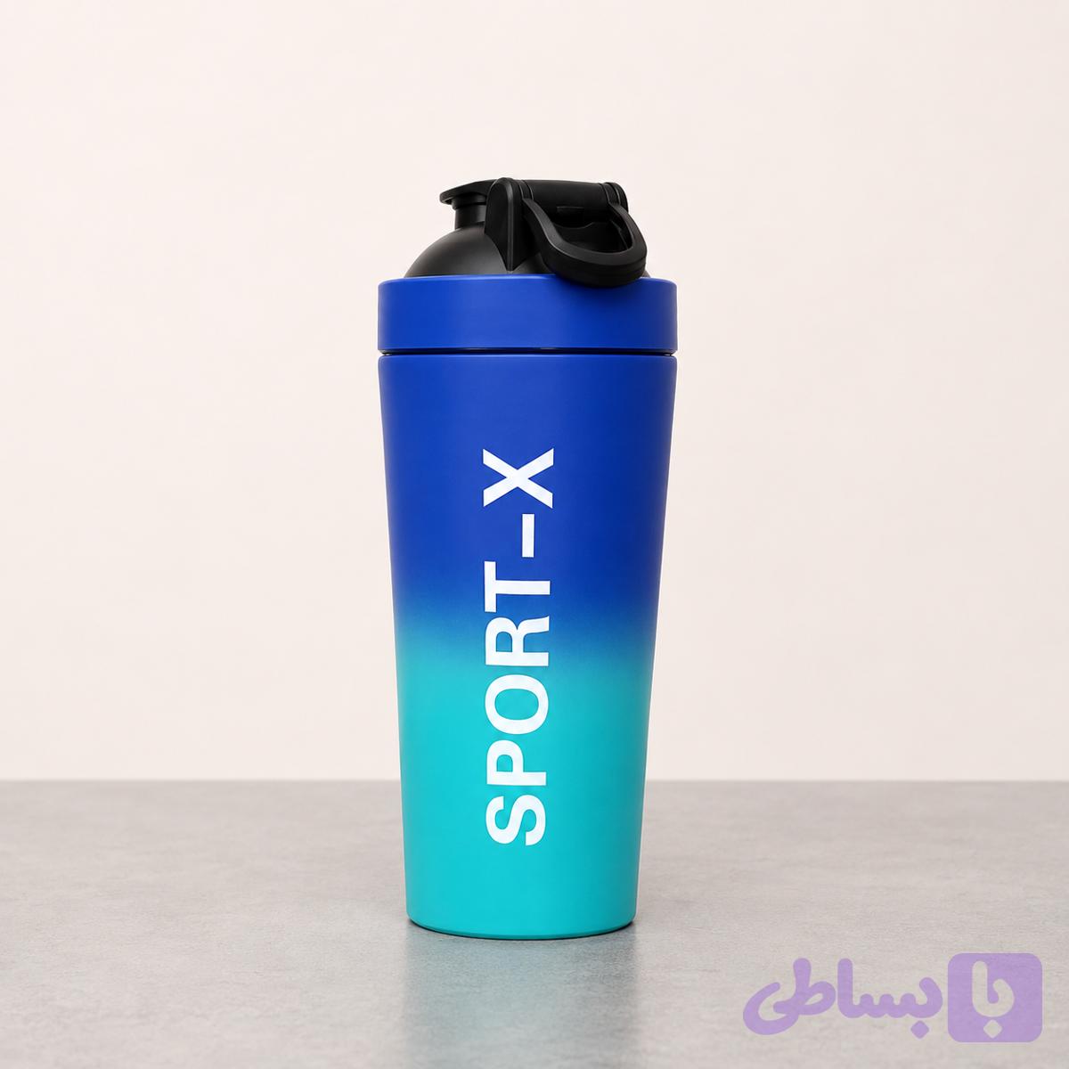 شیکر استیل X SPORT همراه با توپی استیل