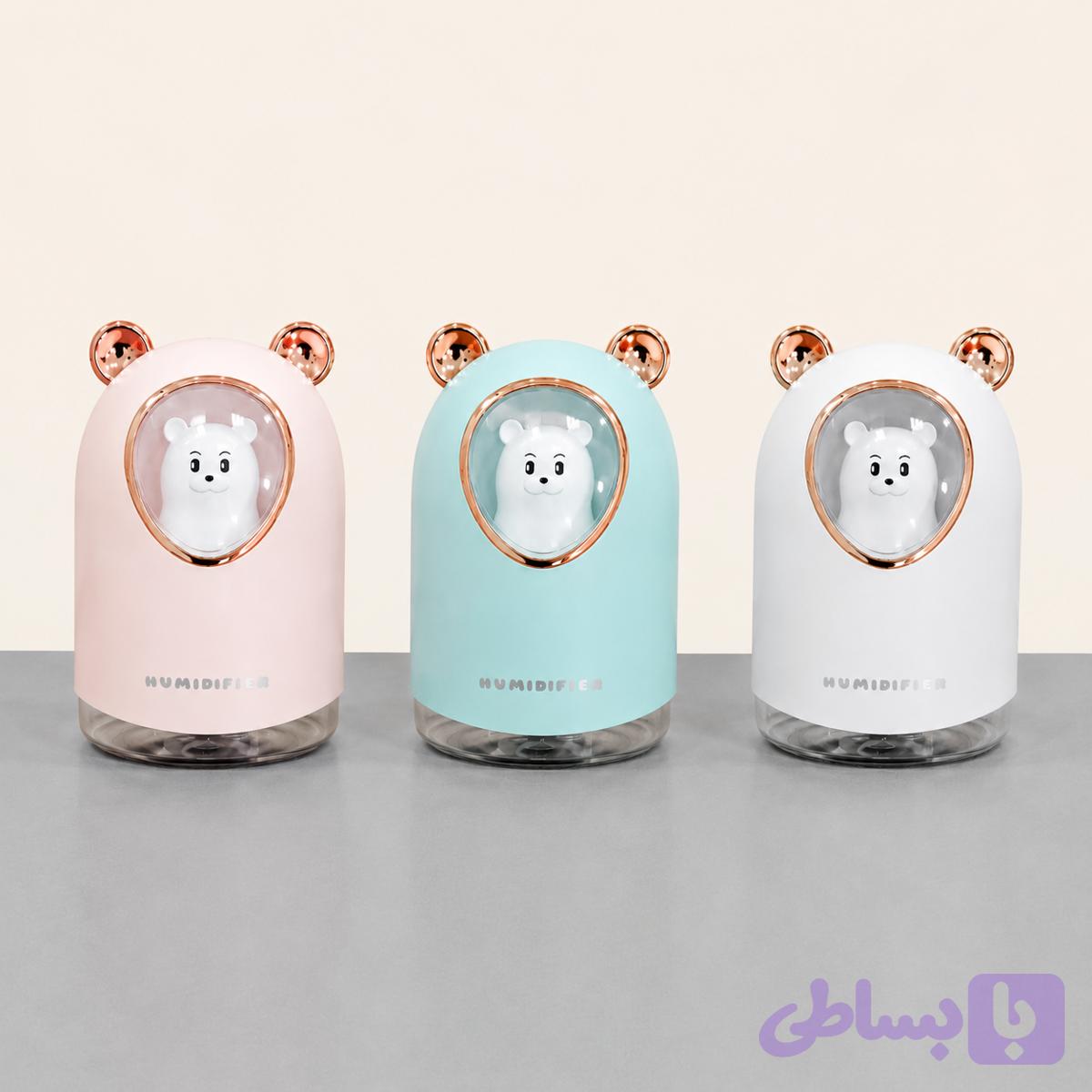 بخور سرد خرسی HUMIDIFIER | رطوبت ساز رومیزی زیبا برای خانه و محل کار