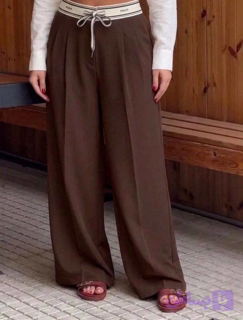 شلوار کمر miu miu