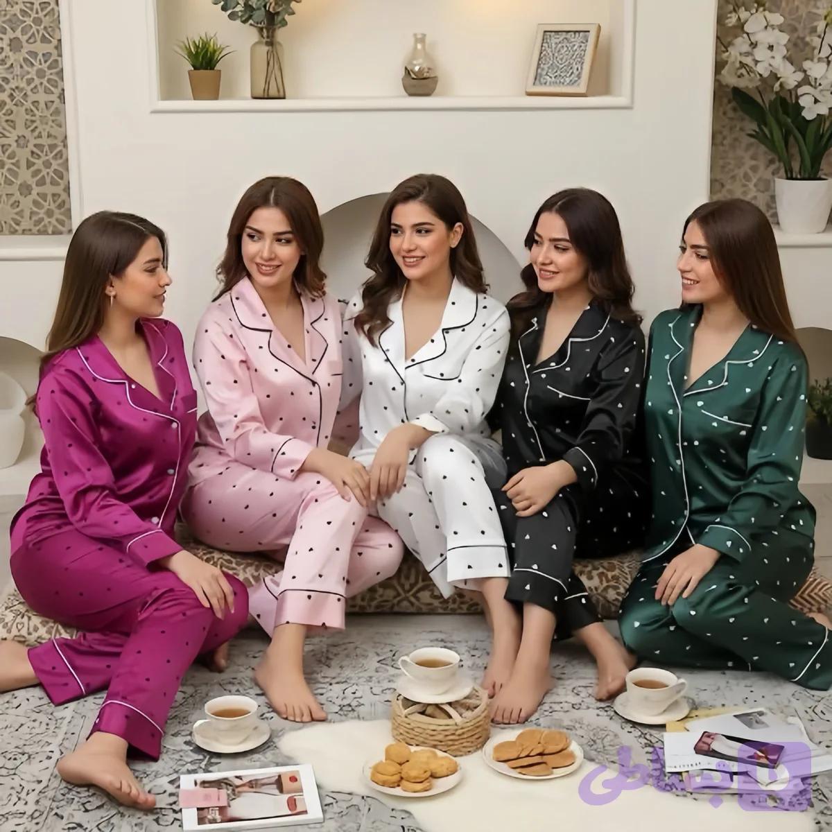 کت و پیژامه قلبی