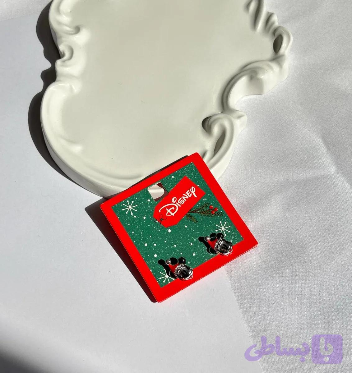 گوشواره کریسمسی میکی ماوس دخترانه