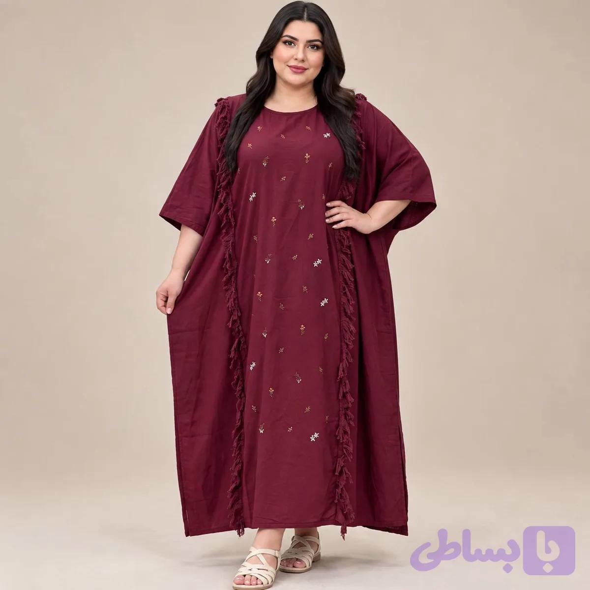 کفتان عبا گلدوزی
