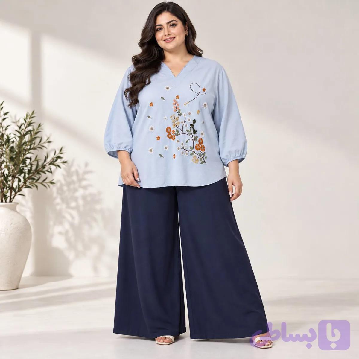 شومیز گلبرگ