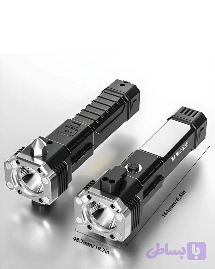 چراغ قوه دستی ۸کاره مدل Led torch