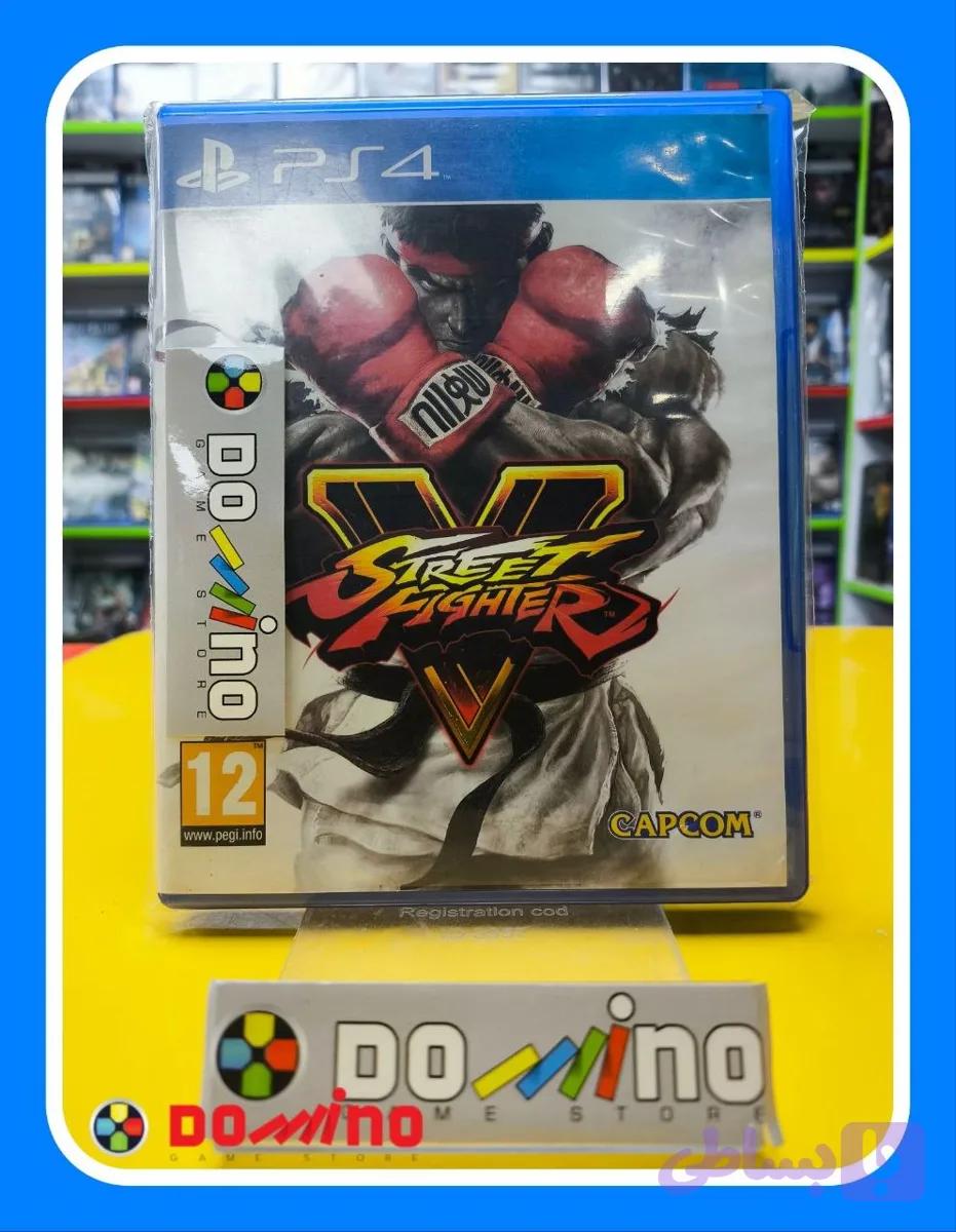 بازی Street Fighter V در حد نو PS4 – (بیمه ارسال کالا. بسته بندی ضد ضربه) — تصویر 1