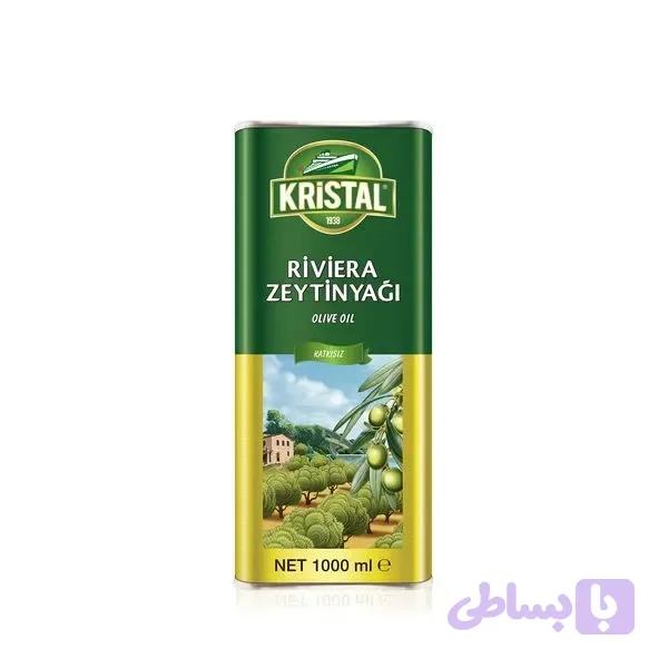 روغن زیتون بکر کریستال 1 لیتری — تصویر 1