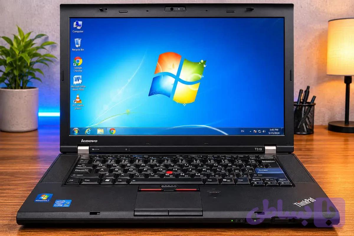 لپتاپ لنوو t510 با رم ۸