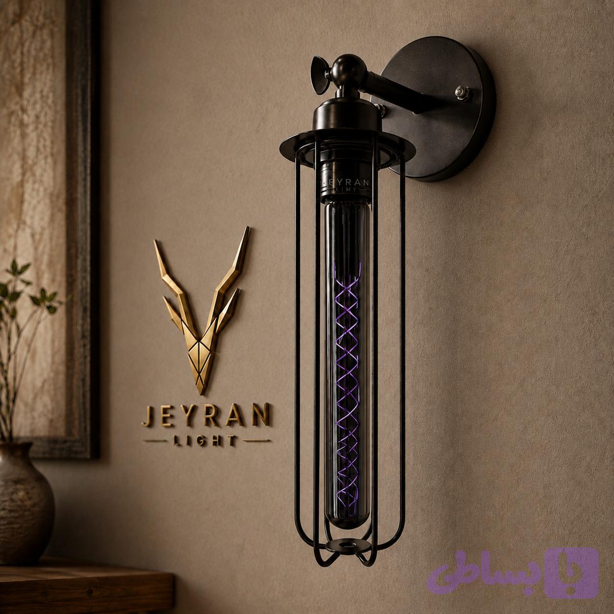 چراغ دیواری مدل خیاری بزرگ