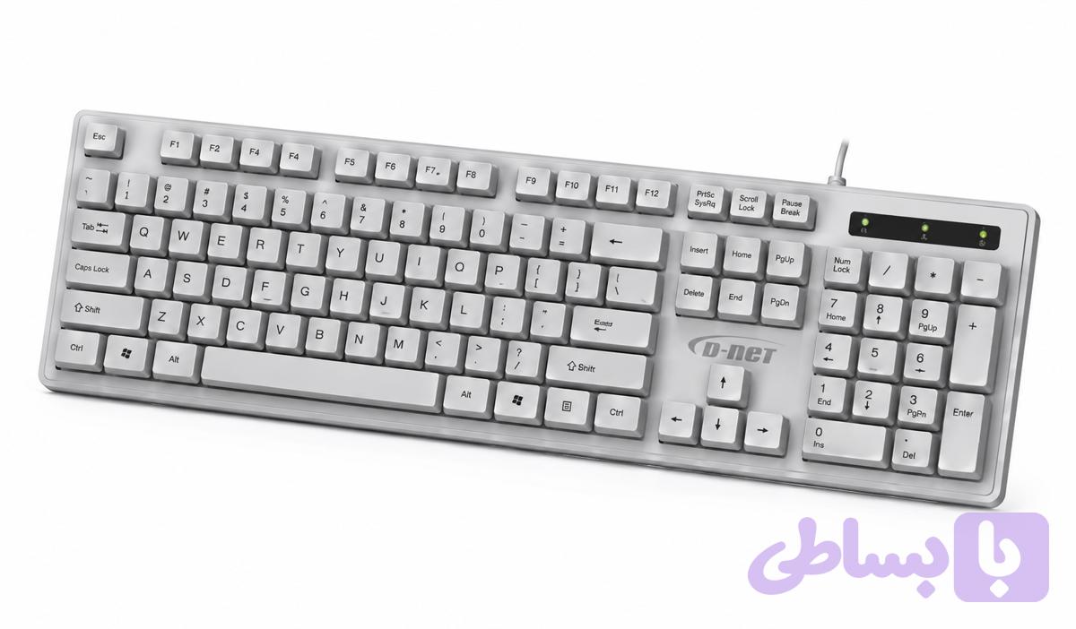 کیبورد سیمی دی-نت DT-991 Business Office — تصویر 1