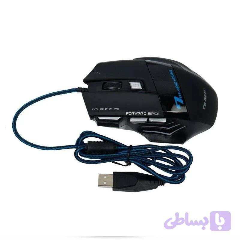 موس گیمینگ دی-نت مدل X7 Gaming Mouse — تصویر 1