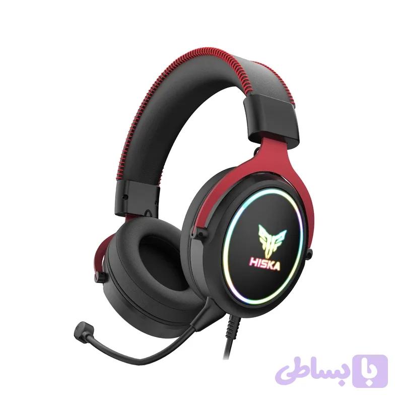هدست گیمینگ حرفه‌ای HISKA مدل GHR-05 — تصویر 1