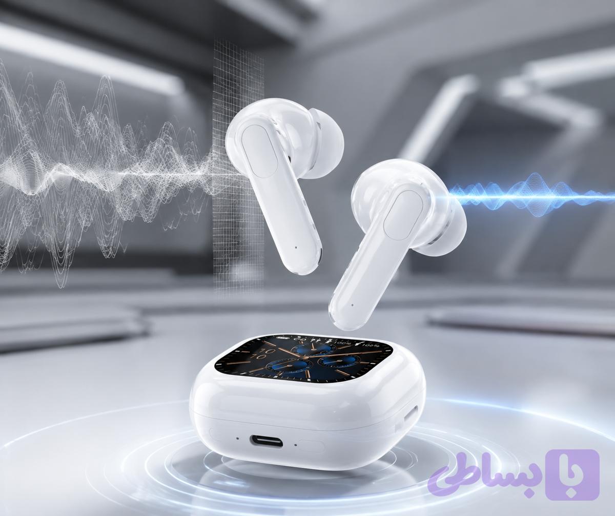 هندزفری WISME WT-7 LCD Touch ANC — تصویر 1
