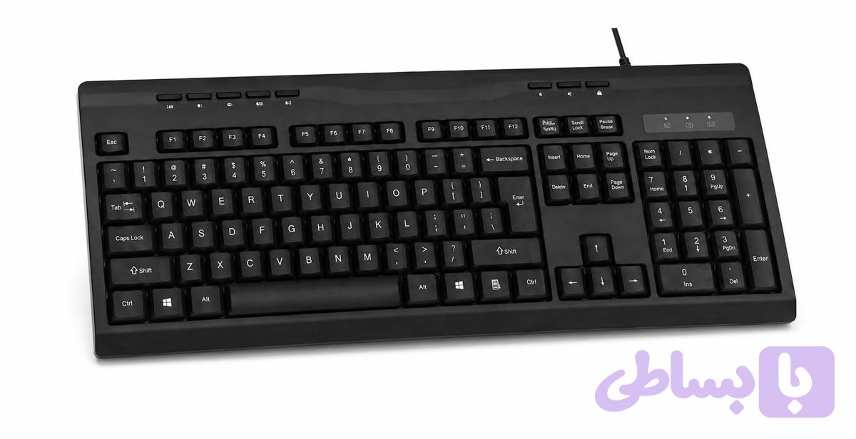 کیبورد سیمی هیسکا HX-KE200 — تصویر 1