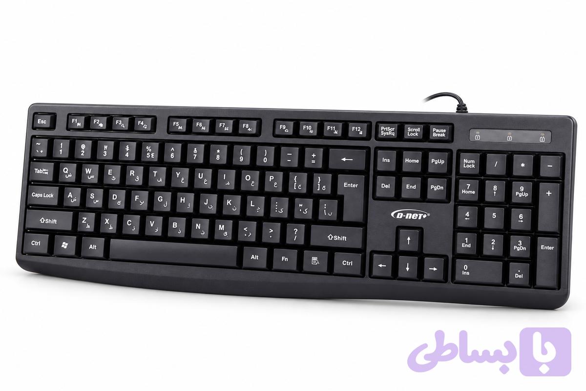 کیبورد باسیم دی‌نت مدل DT-994 — تصویر 1