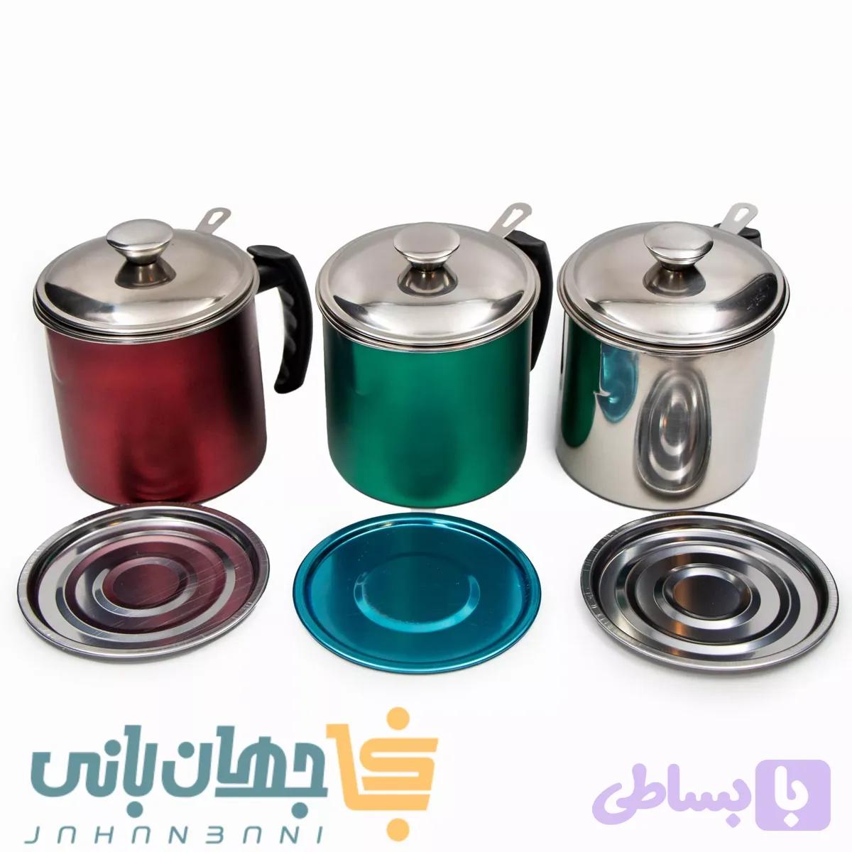 جا روغنی صافی دار در سه رنگ — تصویر 1