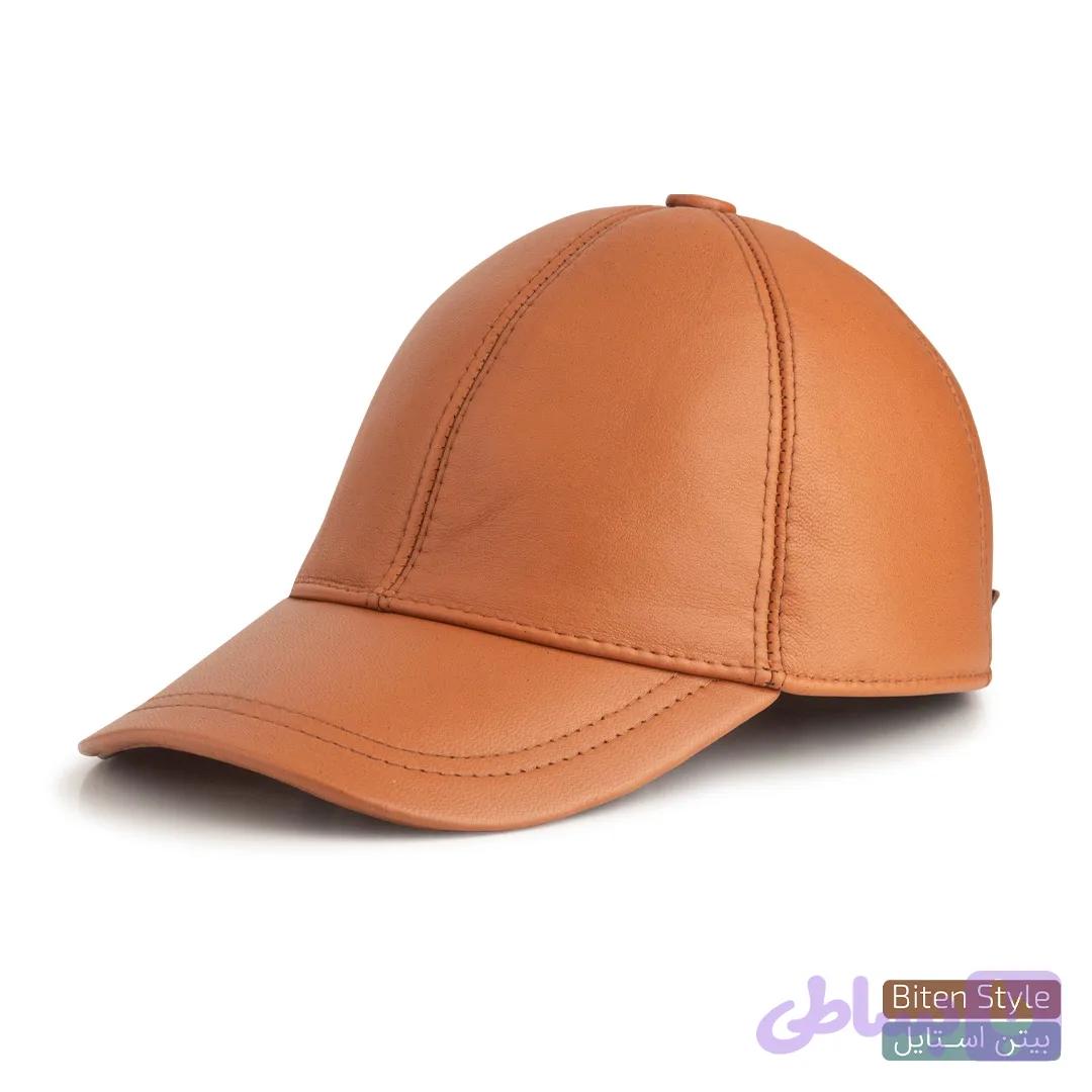 کلاه چرم بیسبالی ساده 9920002