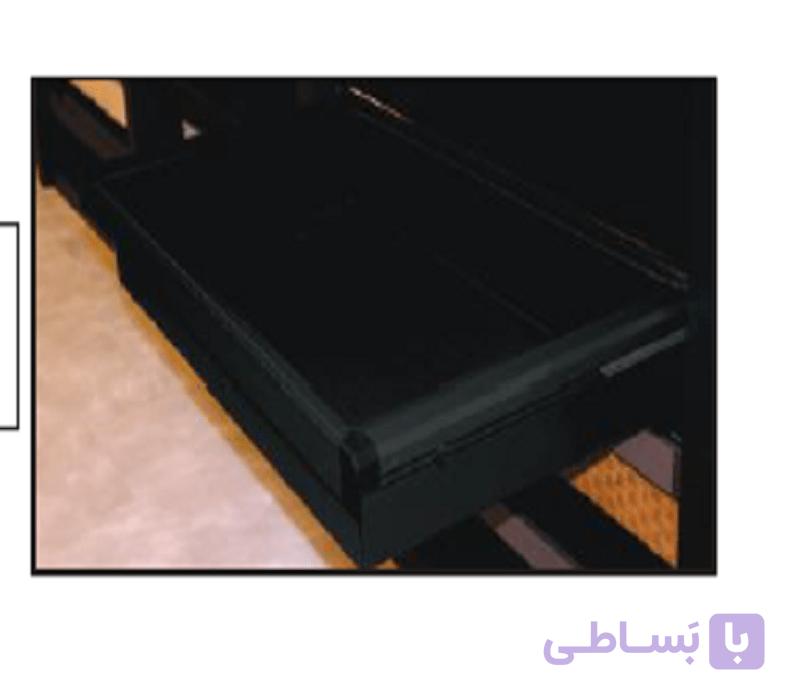 سبد فلزی ریلی داخل کمد رنگ مشکی طرح ایتالین سایز 90 فانتونی کد J536
