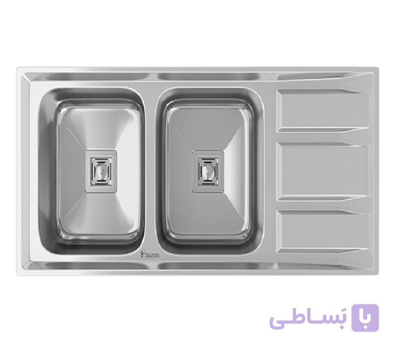 سینک ظرفشویی استیل توکار داتیس کد DB190